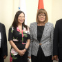 15 October 2019 National Assembly Speaker Maja Gojkovic and the Parliament Speaker of Mexico Laura Rojas Hernandez